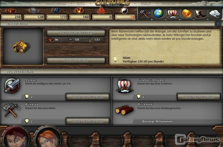 Screenshot Cultures Online