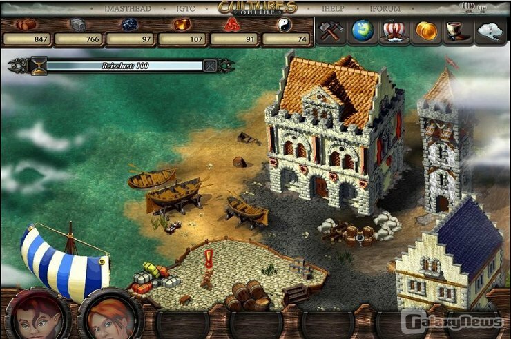 Screenshot Cultures Online