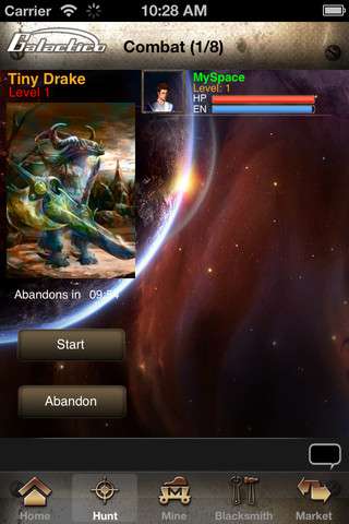 Screenshot Galactico