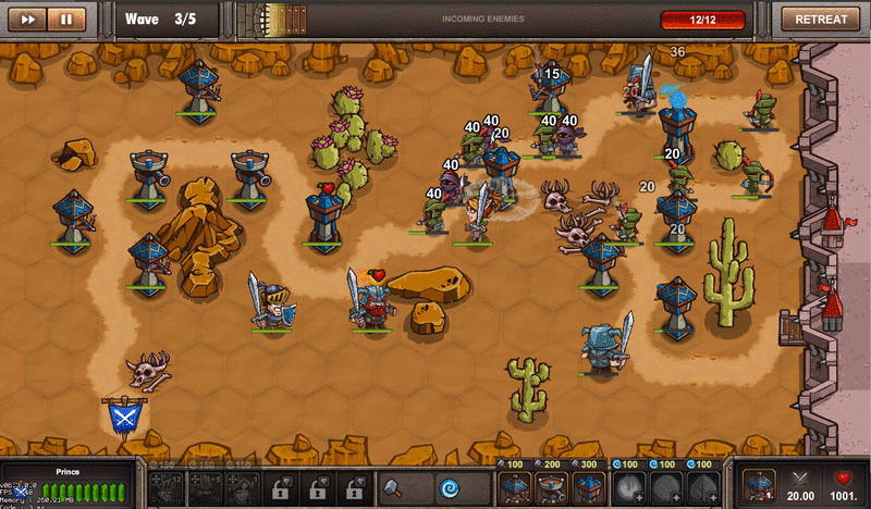 Screenshot Tower Heroes