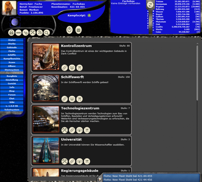 Screenshot Dark Conflict