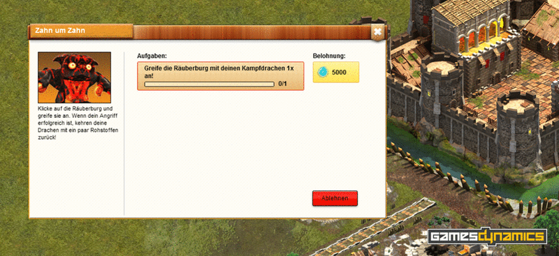 Screenshot Drachenkampf