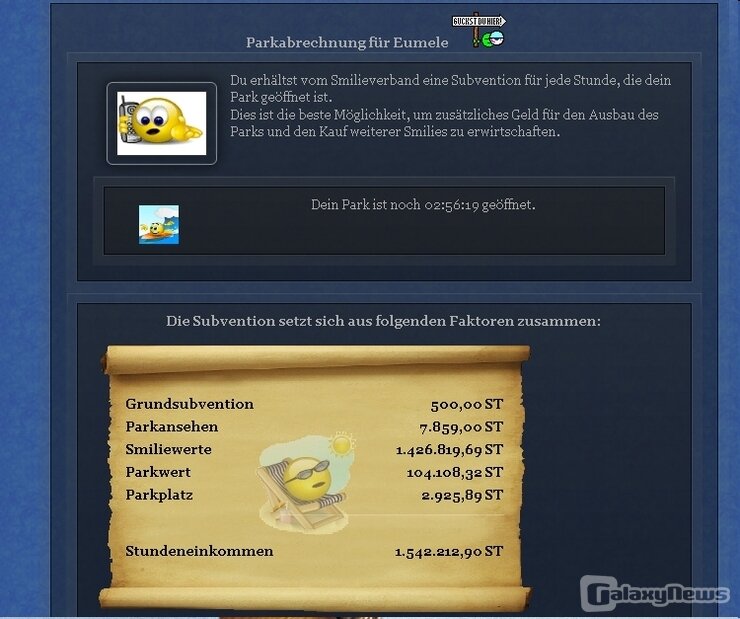 Screenshot Smiliepark