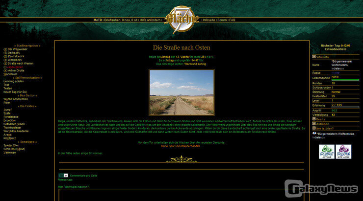 Screenshot Sieben Mächte