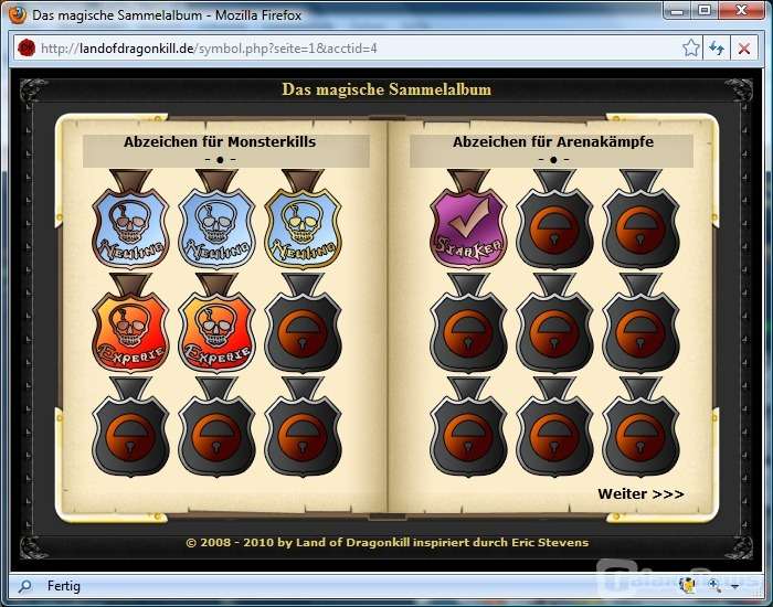 Screenshot Land of Dragonkill