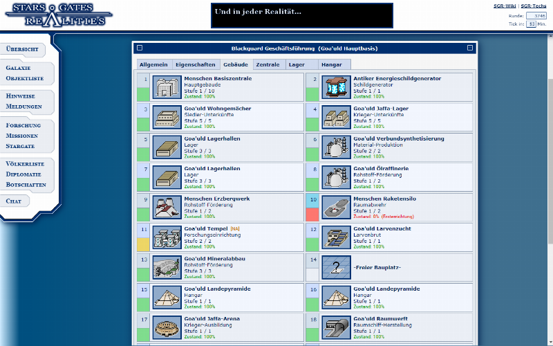 Screenshot Stars, Gates & Realities