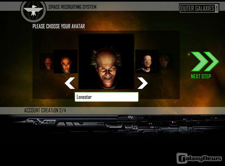 Screenshot Outer Galaxies