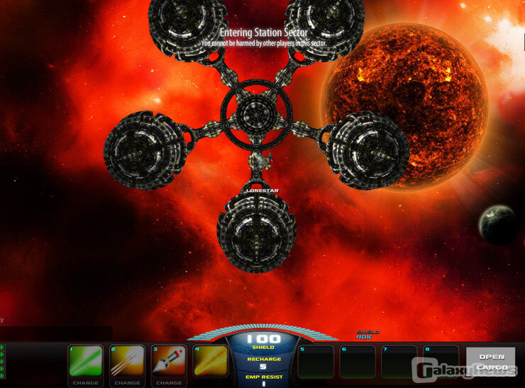 Screenshot Outer Galaxies