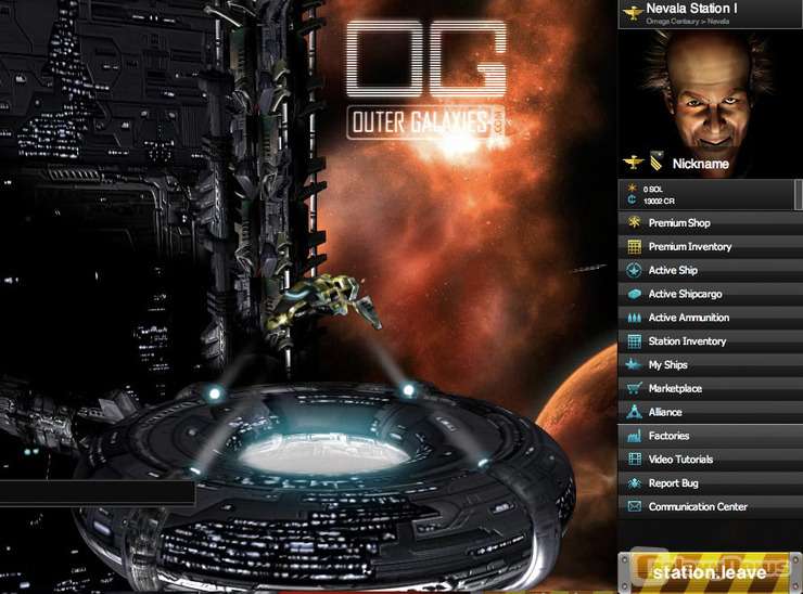 Screenshot Outer Galaxies