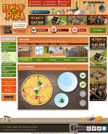 Screenshot Funnypizza