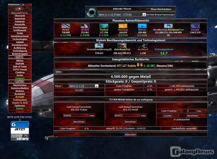 Screenshot Fall of the Gods