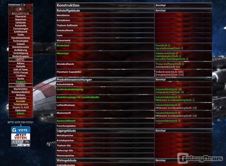 Screenshot Fall of the Gods