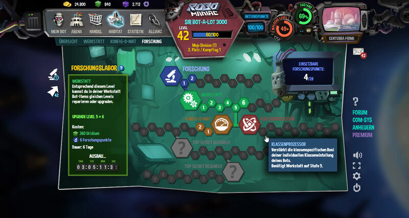 Screenshot ROBOMANIAC