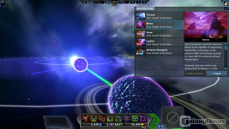 Screenshot Pirate Galaxy
