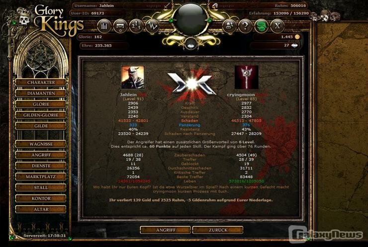 Screenshot Glory Kings