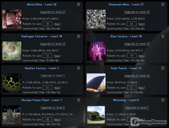 Screenshot System Empires
