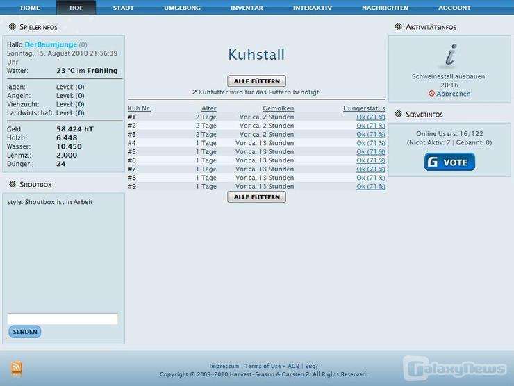 Screenshot Harvest Season