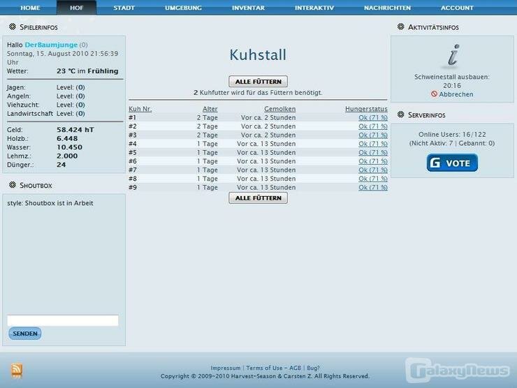 Screenshot Harvest Season