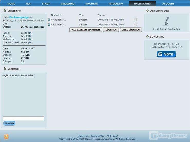 Screenshot Harvest Season