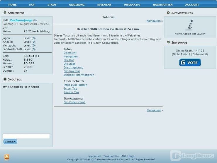 Screenshot Harvest Season