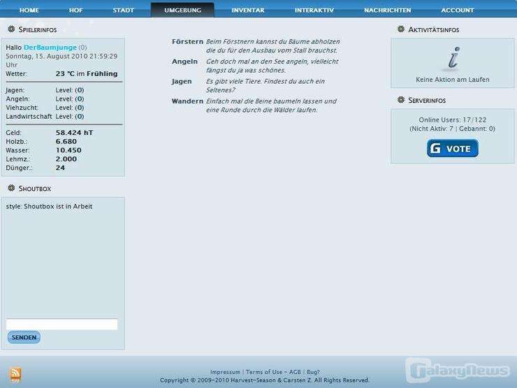 Screenshot Harvest Season