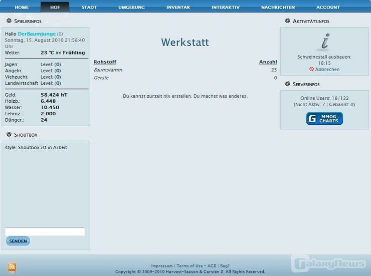 Screenshot Harvest Season