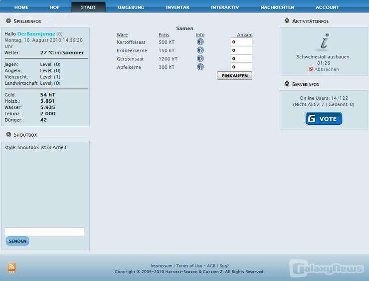 Screenshot Harvest Season