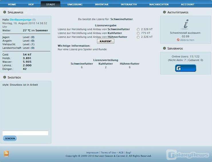 Screenshot Harvest Season