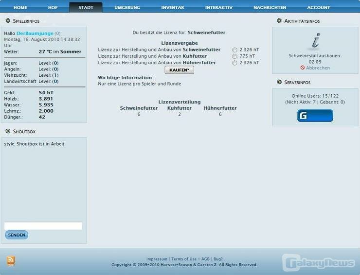 Screenshot Harvest Season