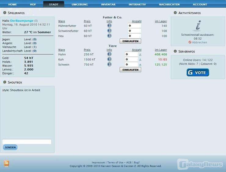 Screenshot Harvest Season