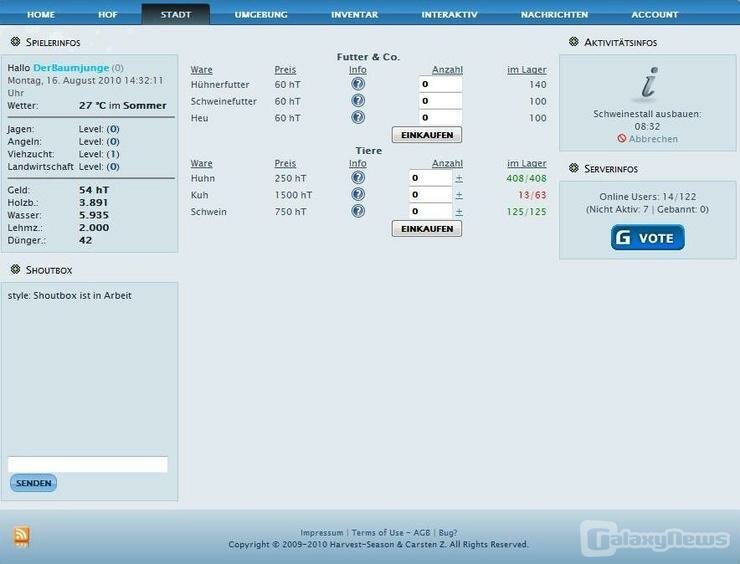 Screenshot Harvest Season