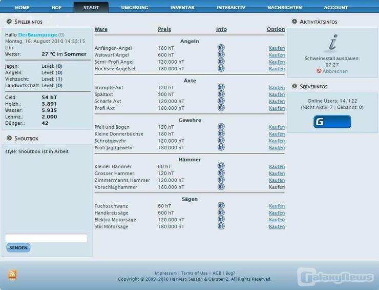 Screenshot Harvest Season