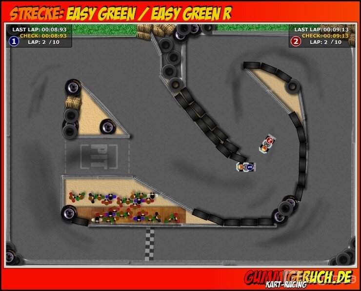 Screenshot Gummigeruch Real Online Kart-Racing