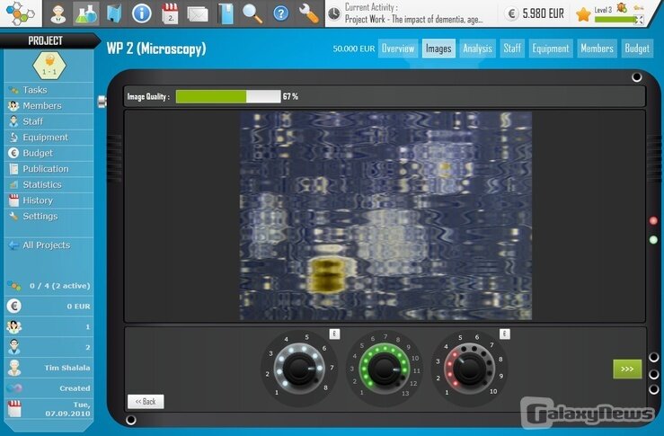 Screenshot Power of Research