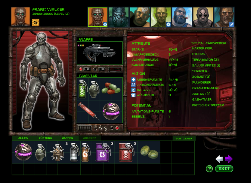 Screenshot Bionic Battle Mutants
