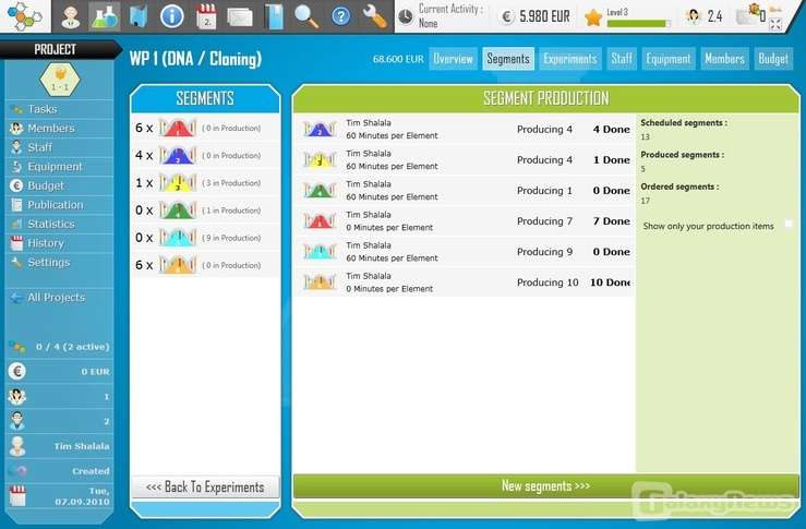 Screenshot Power of Research