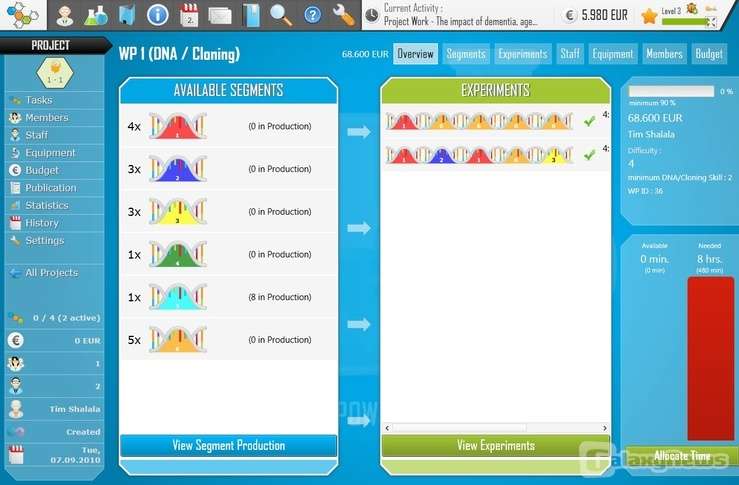 Screenshot Power of Research