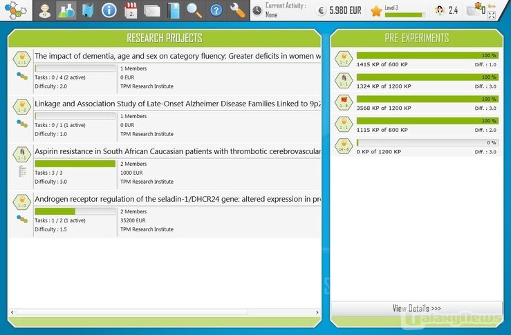 Screenshot Power of Research