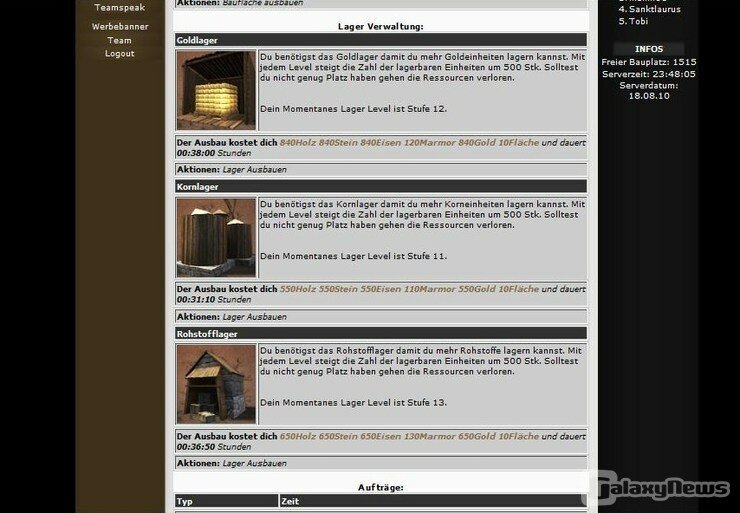 Screenshot AfrikaWars