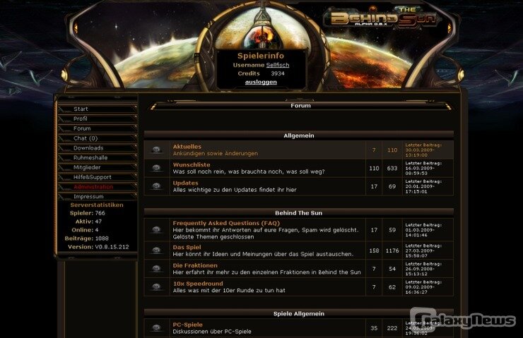 Screenshot Behind The Sun