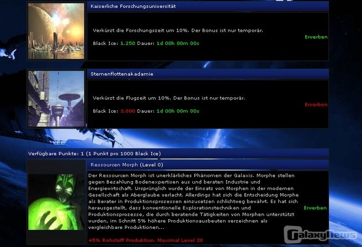 Screenshot Space Empire