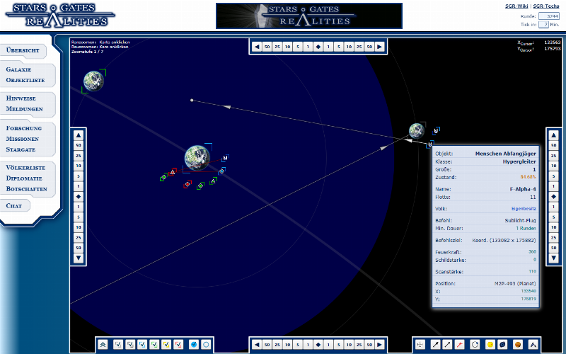 Screenshot Stars, Gates & Realities