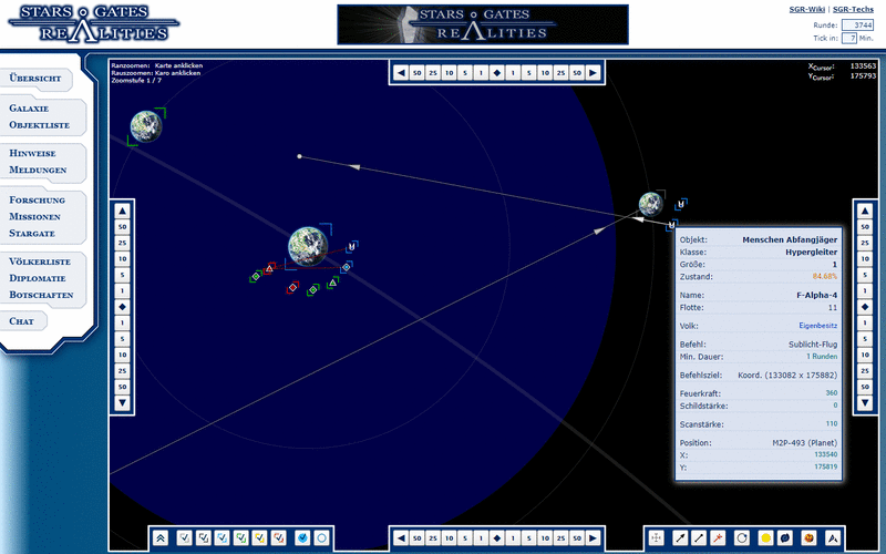 Screenshot Stars, Gates & Realities