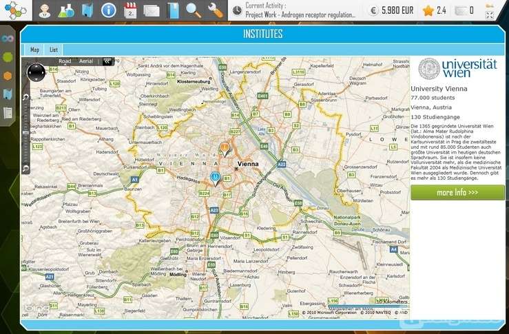 Screenshot Power of Research