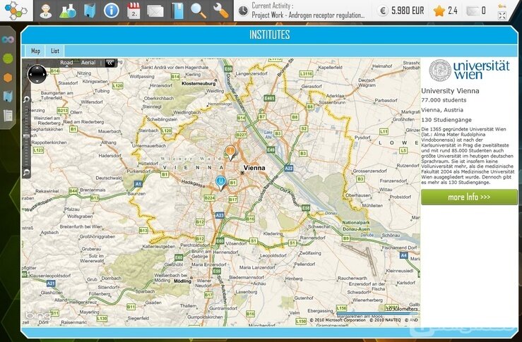Screenshot Power of Research