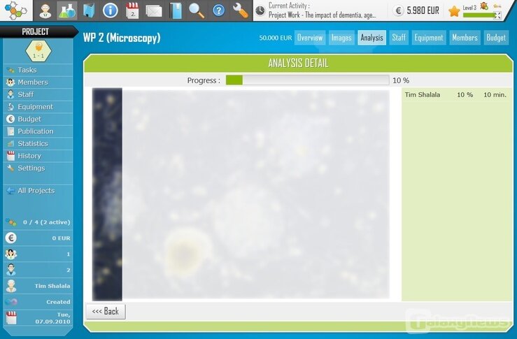 Screenshot Power of Research