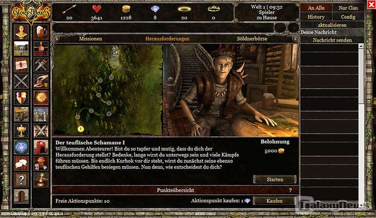 Screenshot Glory Wars