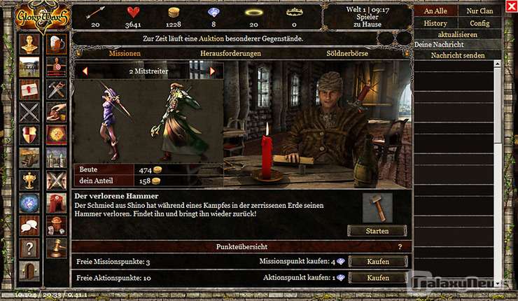 Screenshot Glory Wars