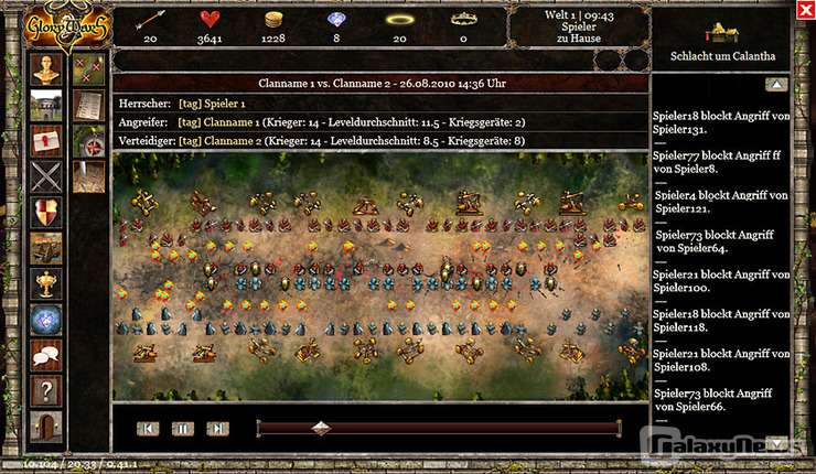 Screenshot Glory Wars