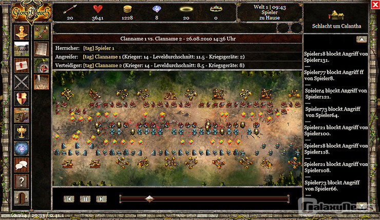 Screenshot Glory Wars